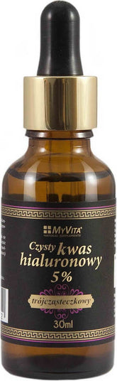 Čistá kyselina hyaluronová 5% třídílná 30ml MYVITA